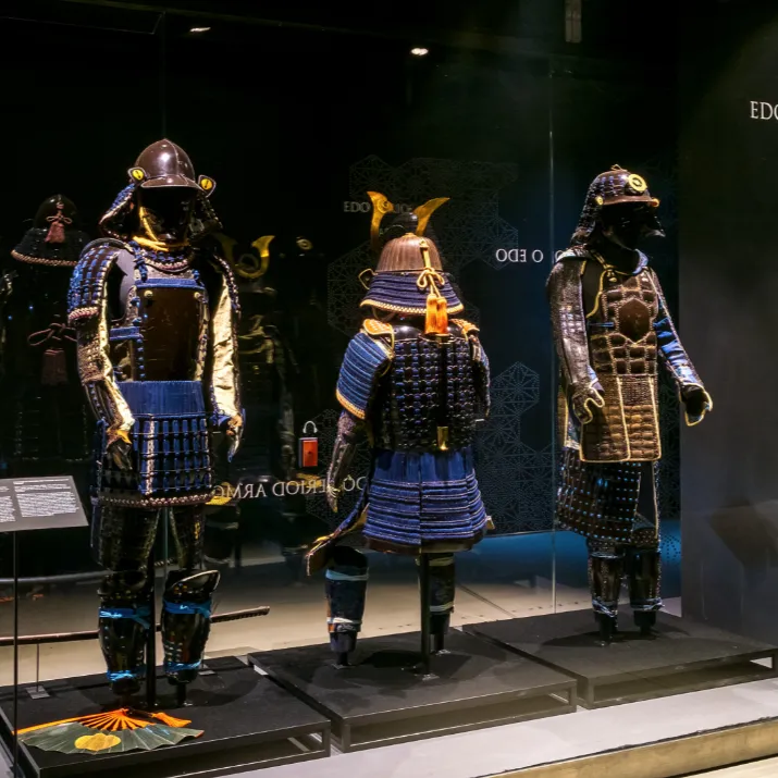Samurai armour at the Museum of the Orient.