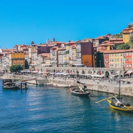Porto riverfront in Ribeira.